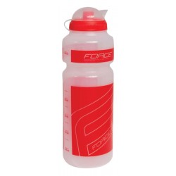 Bidon Force F 0.75l transparent/rosu Bidon Force F 0.75l transparent/rosu