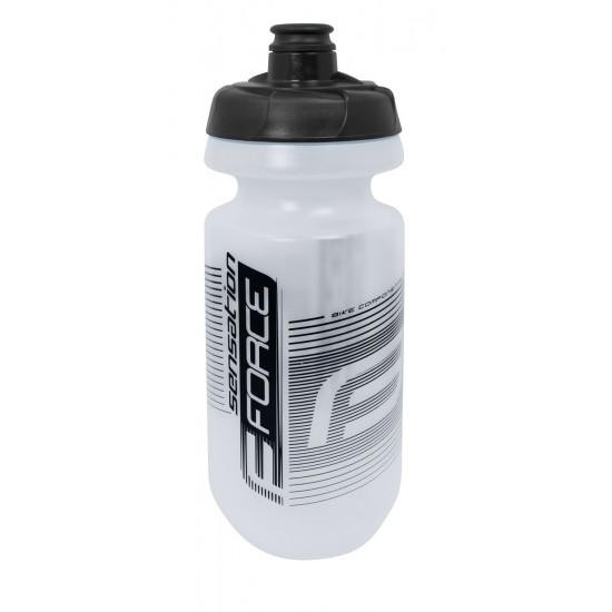 Bidon Force Sensation 0.62l transparent/negru