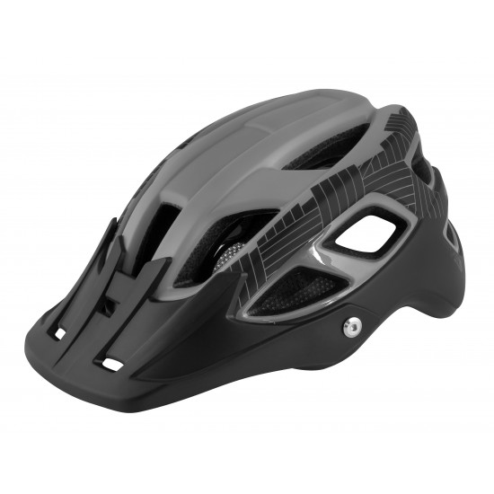 Casca Force Aves MTB E-bike, Gri-Negru Mat L-XL Casca Force Aves MTB E-bike Gri/Negru Mat L-XL (58-61 cm)