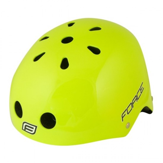 Casca Force BMX fluorescent lucios S-M Casca Force BMX fluorescent lucios S-M (54-58 cm)