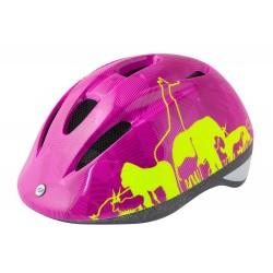 Casca copii Force FUN Animals Fluo/Pink M (52-56 cm) Casca copii Force FUN Animals Fluo/Pink M (52-56 cm)