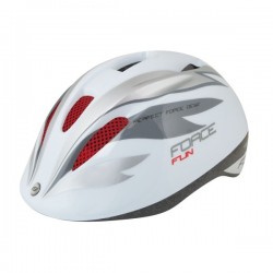 Casca copii Force Fun Stripes alb/gri M (52-56 cm) Casca copii Force Fun Stripes alb/gri M (52-56 cm)