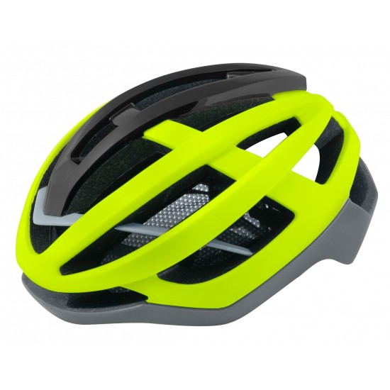 Casca Force Lynx fluo/gri S/M Casca Force Lynx fluo/gri S-M (55-59 cm)