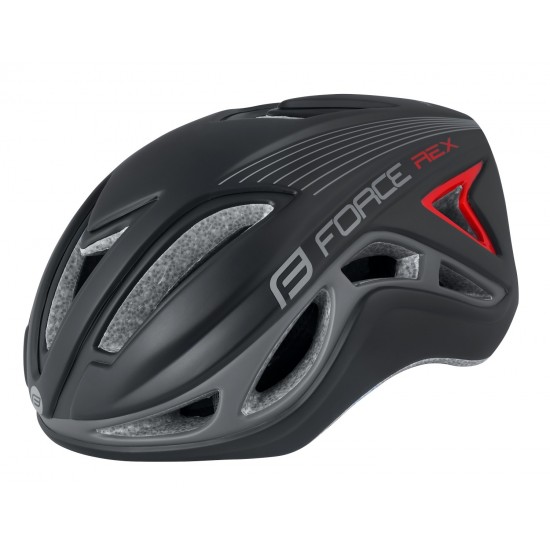 Casca Force Rex negru/gri S/M Casca Force Rex negru/gri S-M (56-58 cm)