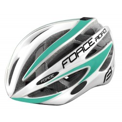 Casca Force Road alb/turcoaz L-XL (58-63 cm)