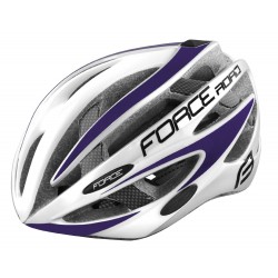 Casca Force Road alb/violet S-M (54-58 cm)