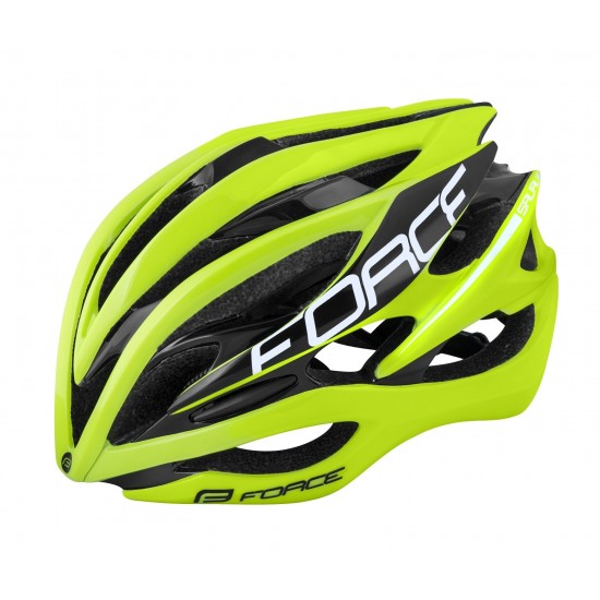 Casca Force Saurus fluo/negru M-L Casca Force Saurus fluo/negru M-L (57-61 cm)