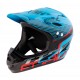 Casca Force Tiger downhill Negru/Albastru/Rosu S-M Casca Force Tiger Downhill Black/Blue/Red S-M (57-58 cm)