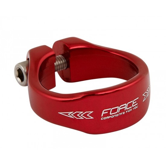 Colier Force 34.9 mm al. rosu