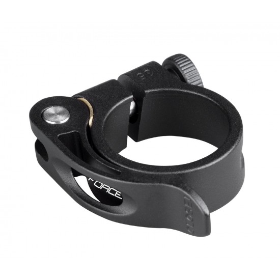 Colier Force cu clema C4.4 31.8 mm Al negru mat