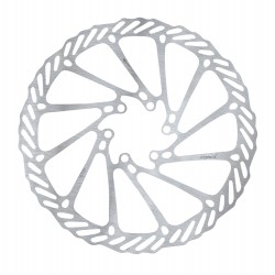 Disc frana Force-2 180 mm 6 gauri argintiu
