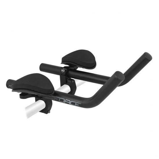 Extensie ghidon Force Crono top aluminiu negru mat Extensie ghidon Force Crono top aluminiu negru mat