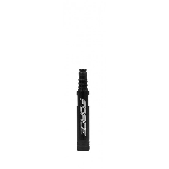 Extensie valva Presta Force Al 28 mm Negru