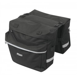 Geanta portbagaj spate Force Double 2x10l neagra Geanta portbagaj spate Force Double 2x10l neagra
