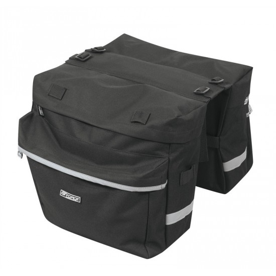 Geanta portbagaj spate Force Double 2x10l neagra