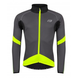 Jacheta Force X70 Windster gri/negru/fluo S Jacheta Force X70 Windster gri/negru/fluo S