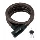 Lacat Force F Cu Protectie 150cm/18mm Negru