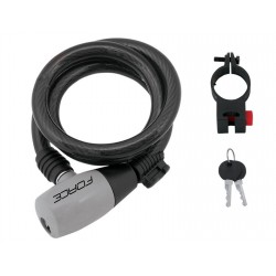 Lacat Force Ron 185 cm/ 8 mm negru Lacat Force Ron 185 cm/ 8 mm negru