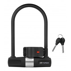 Lacat U-lock FORCE Cu suport de prindere 11.5x18.9cm Negru Lacat U-lock FORCE Cu suport de prindere 11.5x18.9cm Negru