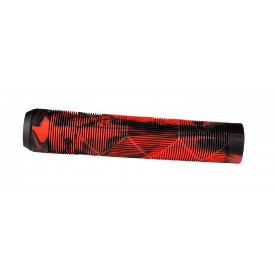Mansoane Force BMX 145 cauciuc negru/rosu