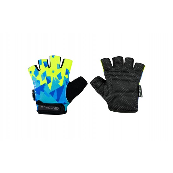 Manusi Copii Force Ant Albastru/Fluo M Manusi Copii Force Ant Albastru/Fluo M