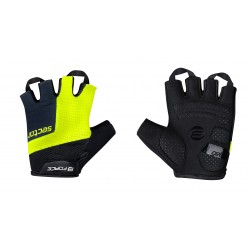 Manusi Force Sector gel negru/fluo L