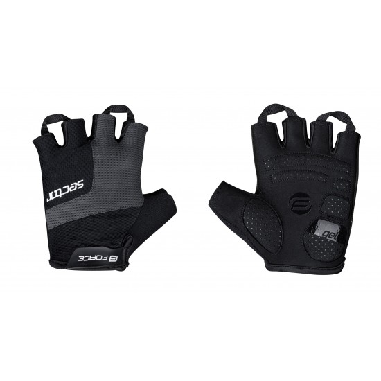 Manusi Force Sector gel, negru/gri, XXL Manusi Force Sector gel negru/gri XXL