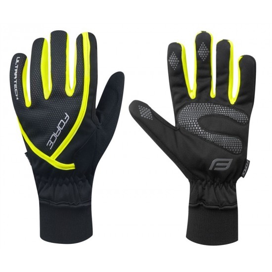 Manusi iarna Force Ultra Tech negru/fluo XXL Manusi iarna Force Ultra Tech negru/fluo XXL