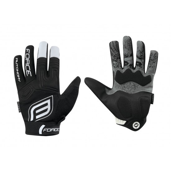 Manusi MTB Force Autonomy negre S Manusi MTB Force Autonomy Black S