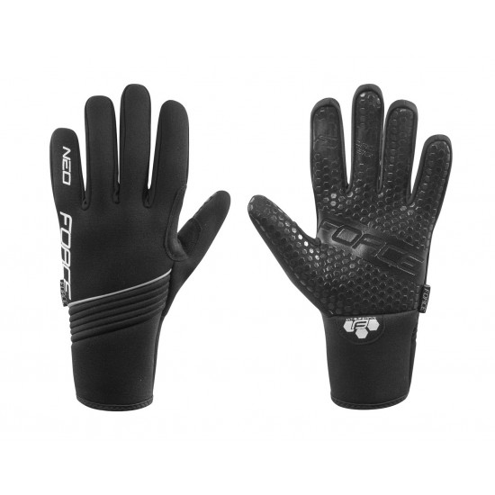 Manusi neopren iarna Force Neo negre S Manusi neopren iarna Force Neo negre S