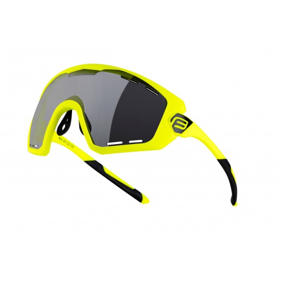Ochelari Force Ombro Plus lentila neagra fluo mat