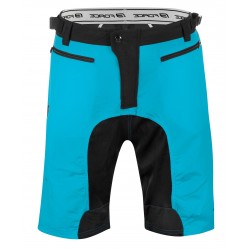 Pantaloni scurti Force MTB-11 bazon detasabil Albastru/Negru S Pantaloni scurti Force MTB-11 bazon detasabil Albastru/Negru S