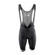 Pantaloni scurti cu bazon si bretele Force B51 negru/alb 3XL