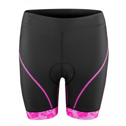 Pantaloni scurti cu bazon Force Rose Lady negru/roz M Pantaloni scurti cu bazon Force Rose Lady negru/roz M