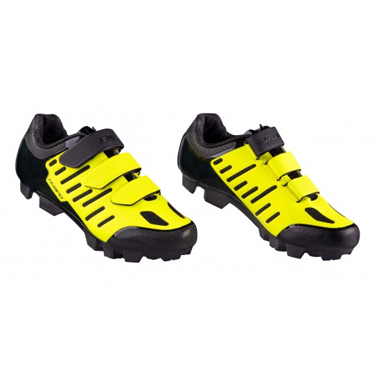 Pantofi Force MTB Tempo, fluo/negru, 36 Pantofi Force MTB Tempo fluo/negru 36
