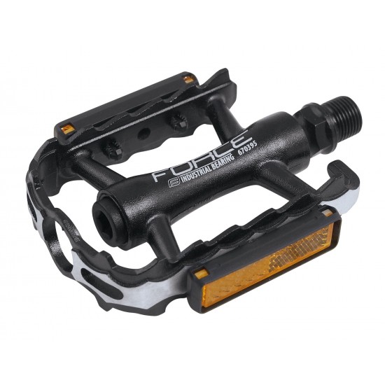 Pedale Force Edge Aluminiu cu rulmenti negre