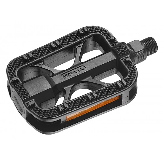 Pedale Force Trek negre plastic