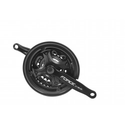Pedalier Force C8.2 42/34/24T 152mm negru