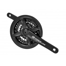 Pedalier Force C8.5 Al 42/34/24T 175 mm negru Pedalier Force C8.5 Al 42/34/24T 175 mm negru