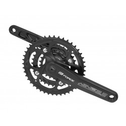Pedalier Force Nine3.2 AL 44/32/22T 175 mm negru