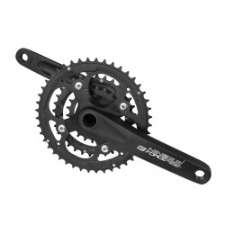 Pedalier Force Nine3.3 AL 44/32/22T 175 mm negru