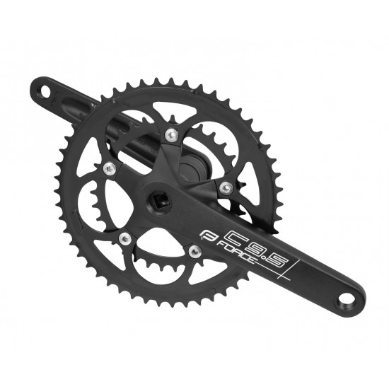 Pedalier Force Road C9.5 AL 50/34T 175mm negru Pedalier Force Road C9.5 AL 50/34T 175mm negru