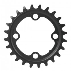 Placa pedalier Force 24T Cr-Mo neagra Placa pedalier Force 24T Cr-Mo neagra
