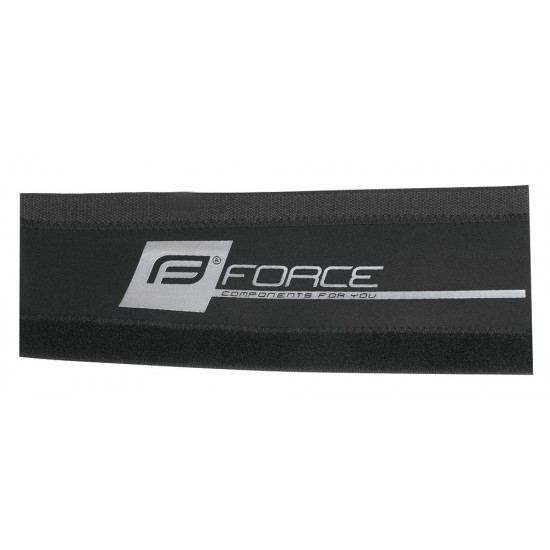 Protectie cadru Force neopren 9 cm negru/argintiu