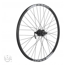 Roata spate 27.5 Force Basic Disc 584x19 neagra Roata spate 27.5 Force Basic Disc 584x19 neagra