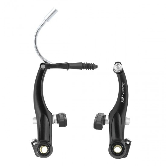 Set frane v-brake fata+spate Force Aluminiu Negre OEM