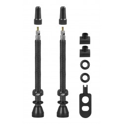 Set Valve Tubeless Force 2xFv 80mm Negre Set Valve Tubeless Force 2xFv 80mm Negre