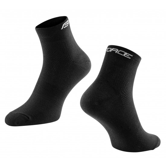 Sosete Force Mid, negru, S-M (36-41) Sosete Force Mid negru S-M (36-41)