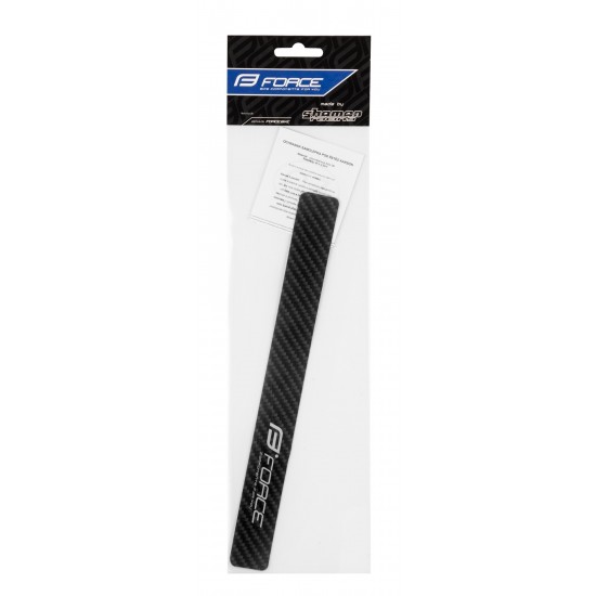 Sticker protectie lant Force, marime M, carbon Sticker protectie lant Force marime M carbon