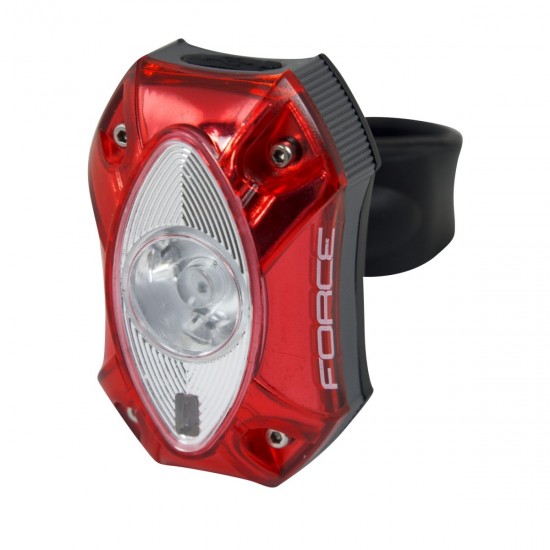 Stop spate Force Red 1 led Cree 60 Lm USB Stop spate Force Red 1 led Cree 60 Lm USB